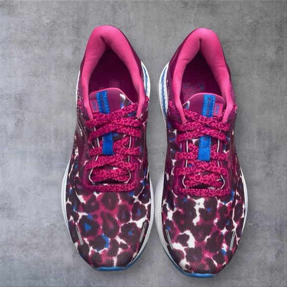 Brooks Adrenaline GTS 22 Womens Running Shoes Womens 8.5 Paint Smash Excellent - Picture 2 of 8